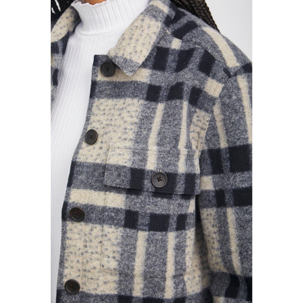 Rails Steffi Plaid Jacket Button Closure - M - Ta… - image 3